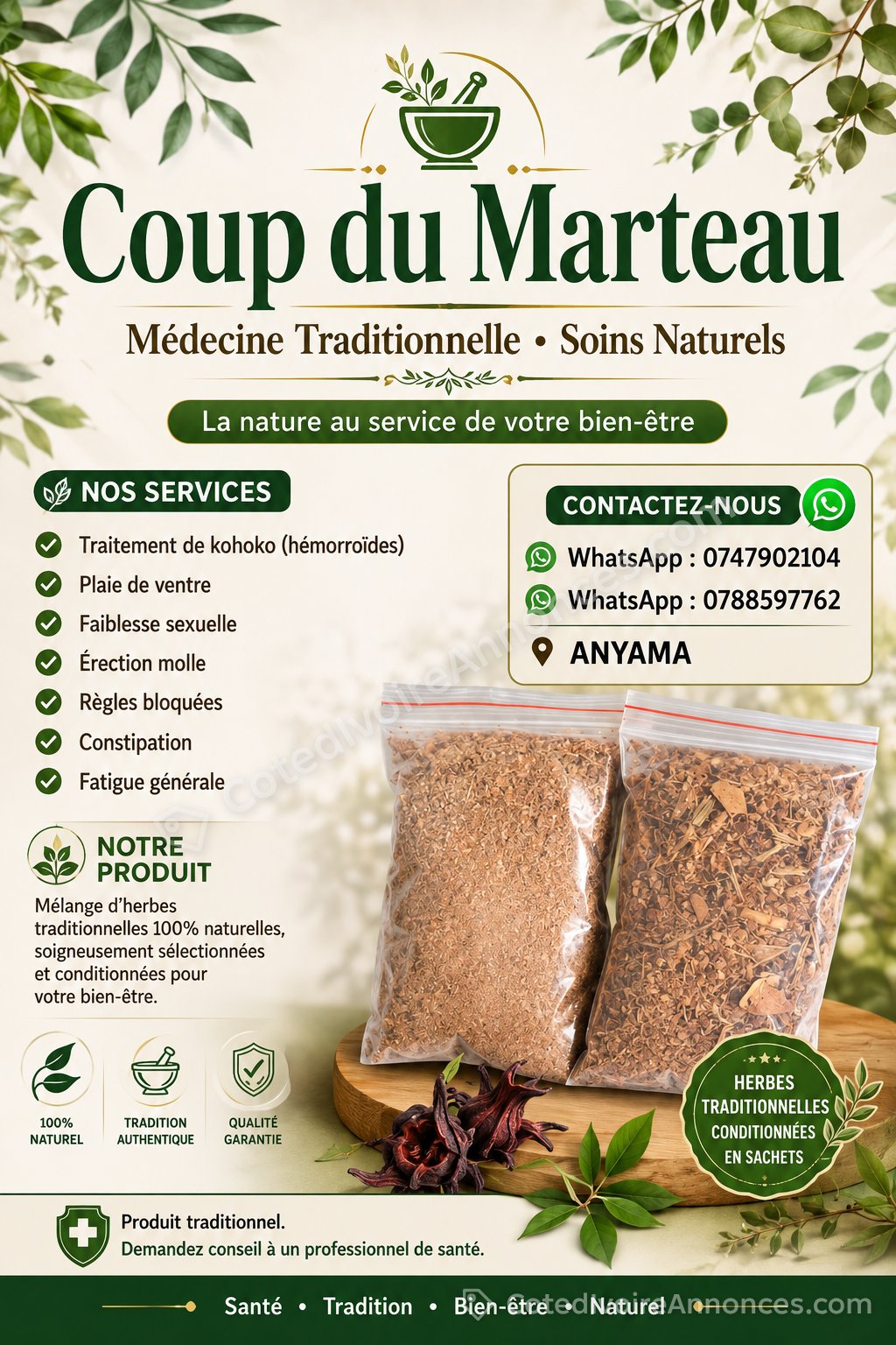 COUP DU MARTEAU à Abidjan