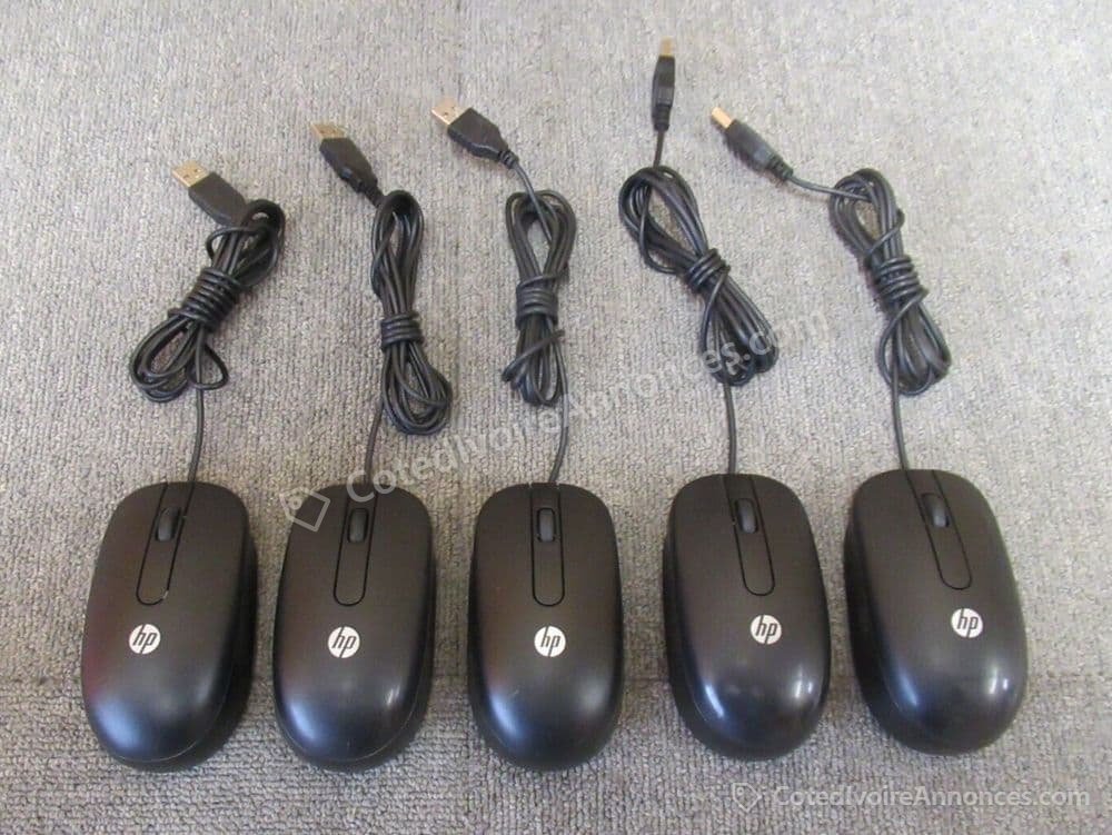 Souris filaire Originale HP — Informatique à Abidjan