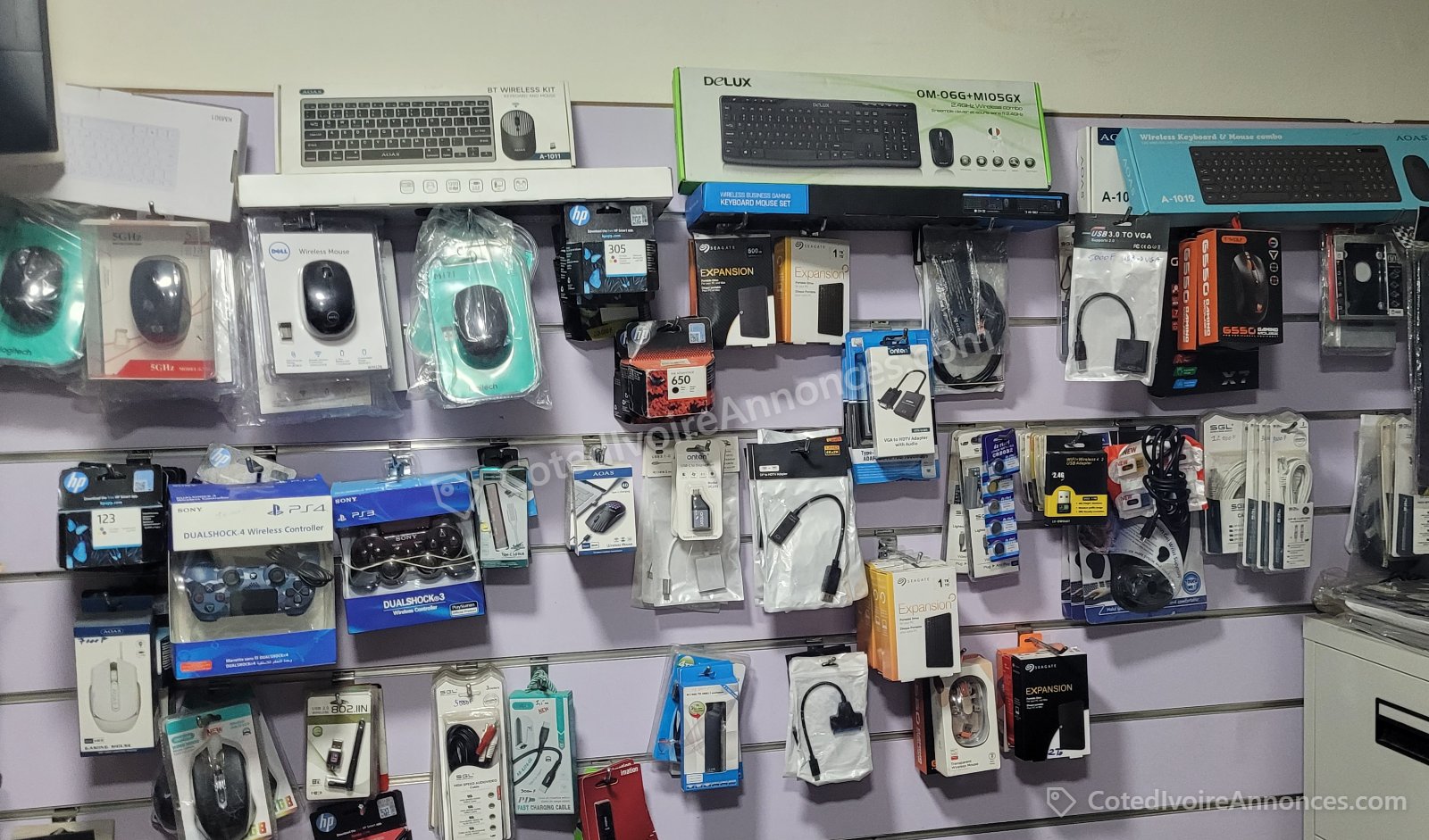 Boutique de vente de matériels et accessoires informatiques — Emploi à Abidjan