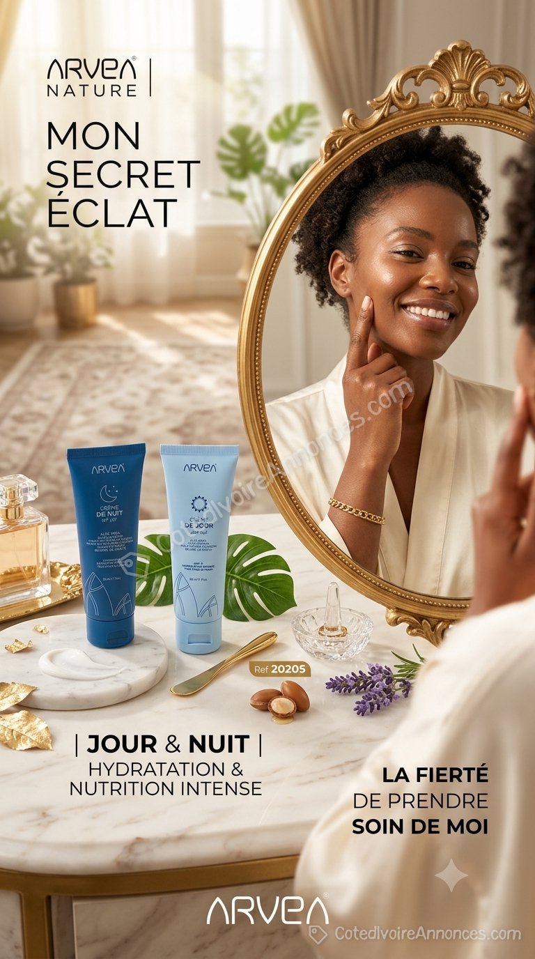 Crème de visage arvea à Abidjan