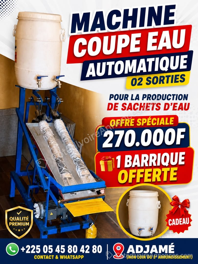 Coupe Eau Automatique 02 sorties — Autres à Abidjan