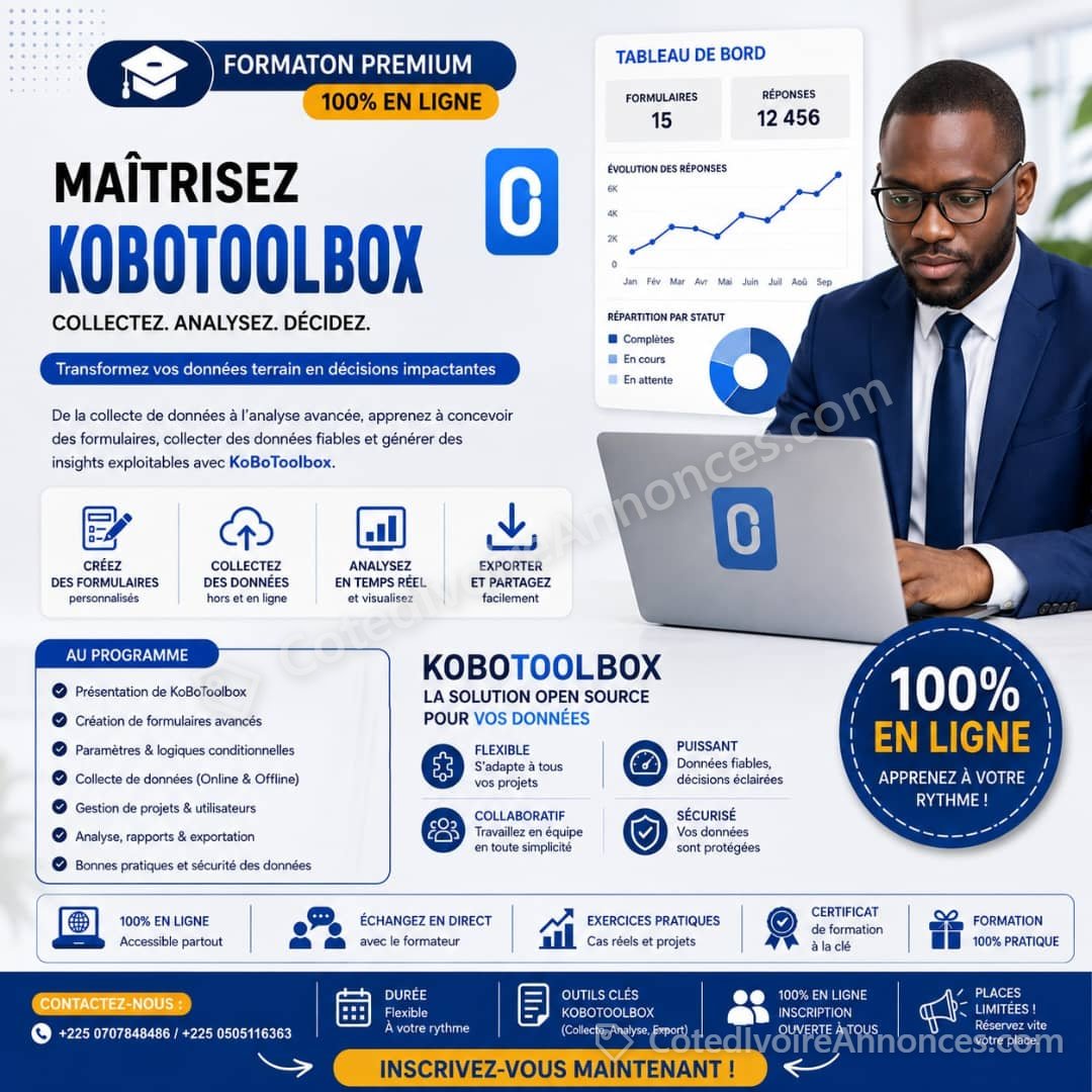 FORMATION KOBOTOOLBOX à Abidjan