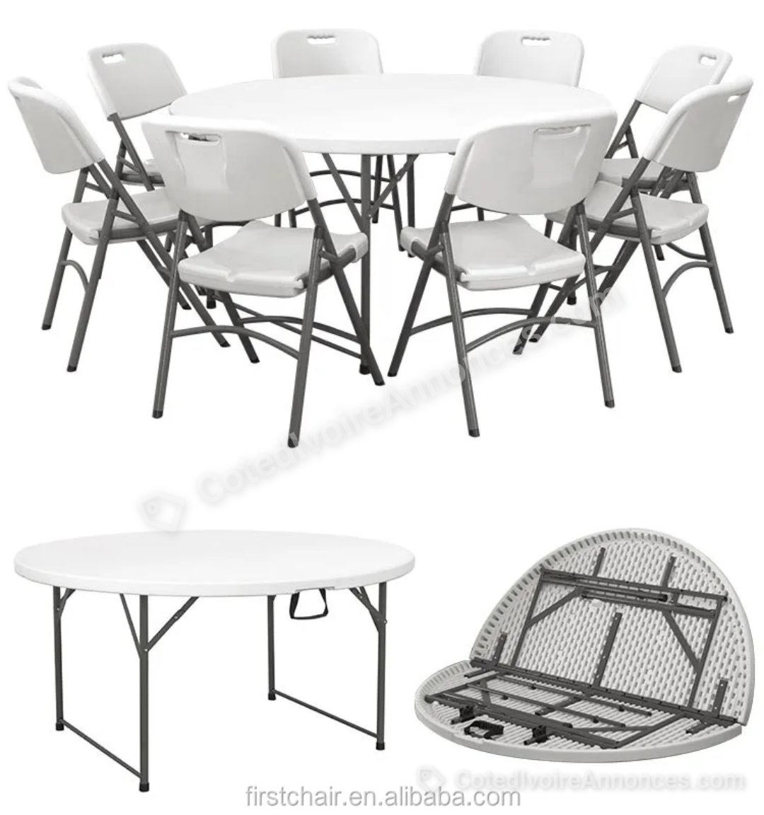 Table traiteur pliable à Abidjan
