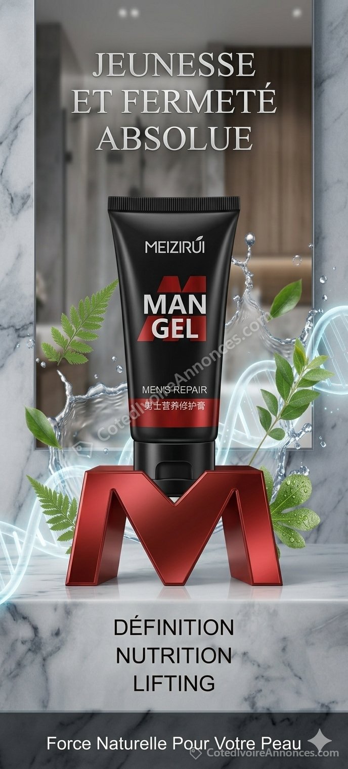 Gel de Massage MEIZIRÚI Man Gel – Force, Performance et Endurance Homme 30 GR à Abidjan
