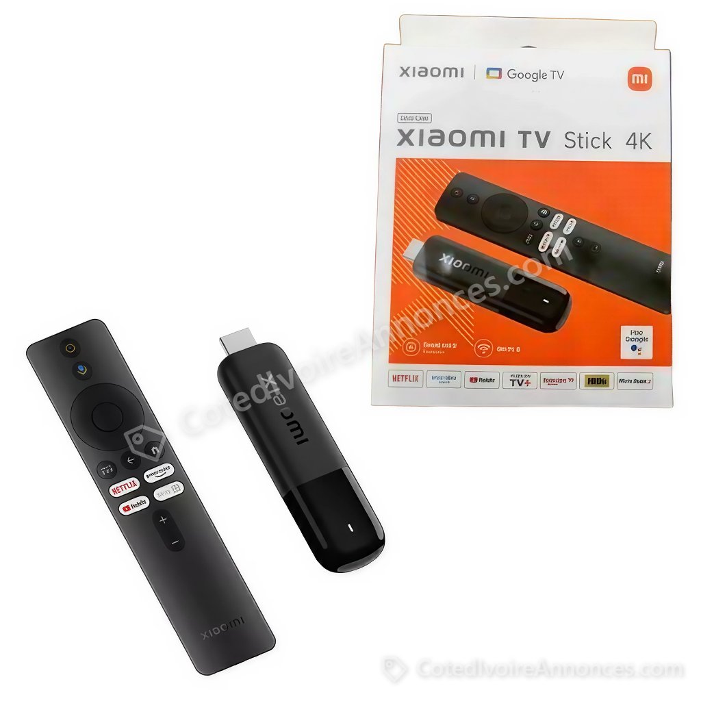 Xiaomi TV Stick 4K 2ème génération (36 000 FCFA) à Abidjan