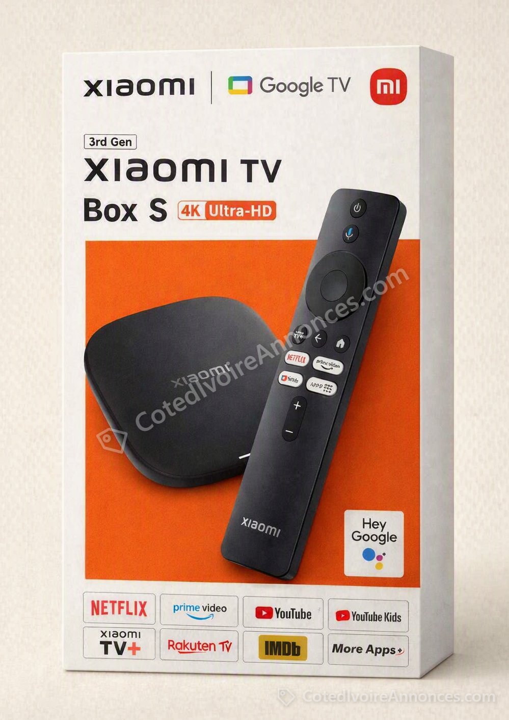 Xiaomi Mi TV Box S 3ème génération (44 000 FCFA) à Abidjan