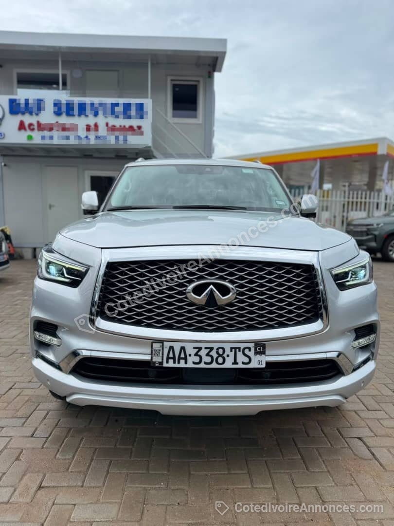 Infiniti QX80 V8 Année 2022 à Abidjan