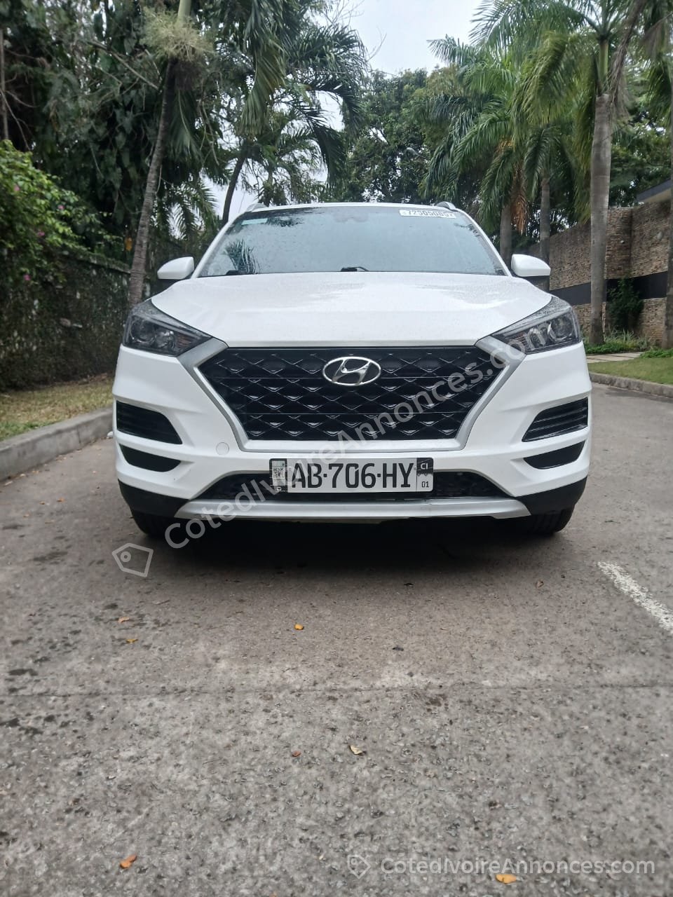 Hyundai Tucson Année 2021, État importé à Abidjan
