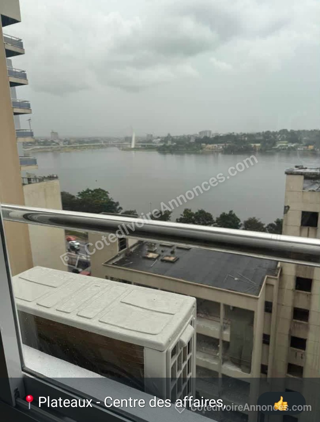 Appartement 3 pièces au plateau à Abidjan