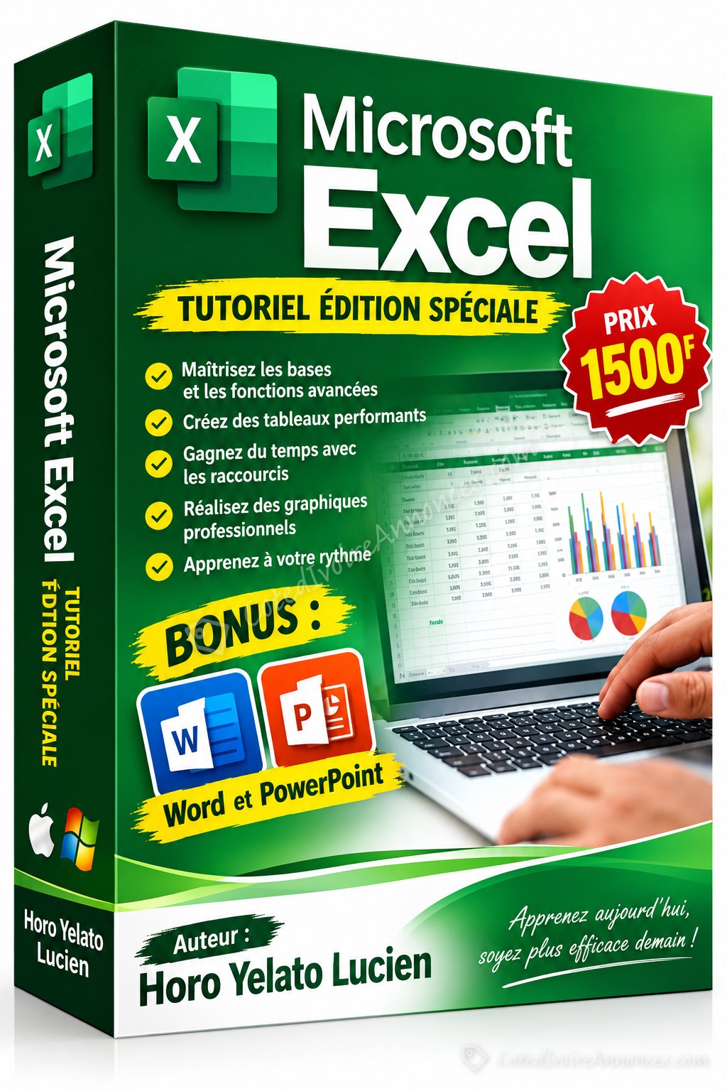 FORMATION COMPLÈTE EN WORD, EXCEL ET POWERPOINT à Bouaké