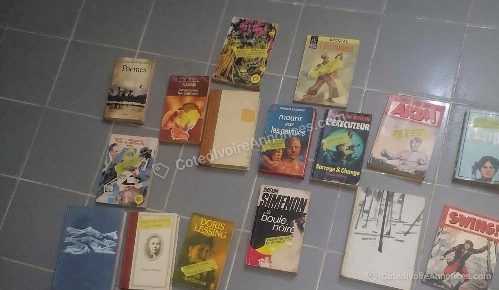 Lot de livre et roman — Loisirs à Abidjan