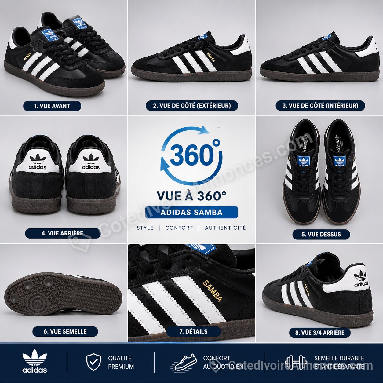 Basket Adidas samba à Abidjan