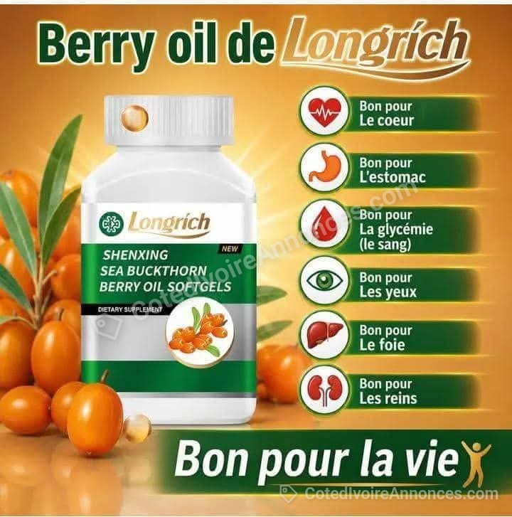 🌿✨ BERRY OIL LONGRICH ✨🌿 à Abidjan